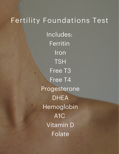 Raena Fertility Foundation Test Kit