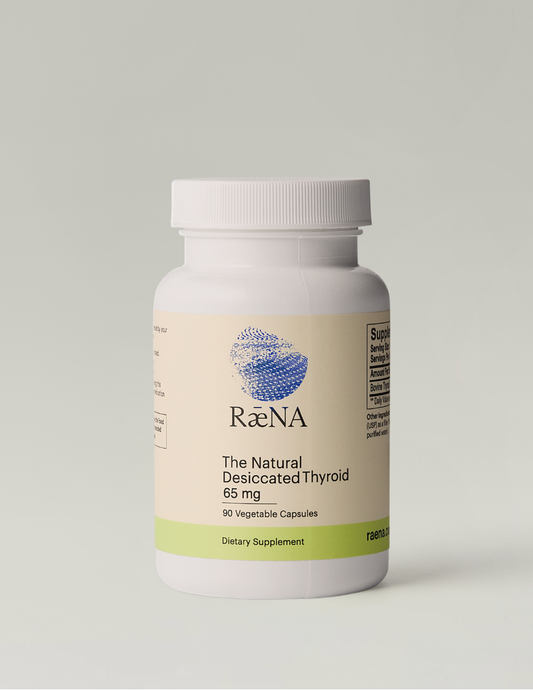 The Natural Desiccated Thyroid 65mg